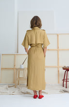 Le Trench Dress - Pure Linen Twill