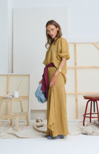 Le Gauze Linen Skirt
