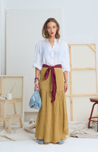 Le Gauze Linen Skirt