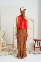 Le Long Silk Skirt