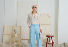 Le Sheer Silk Organza Shirt
