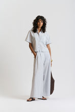 Le Seersucker Pant - CORNFLOWER BLUE/WHITE