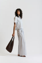 Le Seersucker Pant - CORNFLOWER BLUE/WHITE