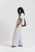 Le Seersucker Pant - CORNFLOWER BLUE/WHITE