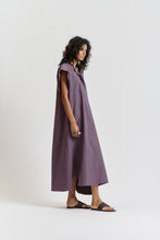 Le Kaftan Dress - WASHED AUBERGINE