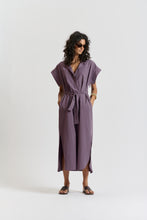 Le Kaftan Dress - WASHED AUBERGINE