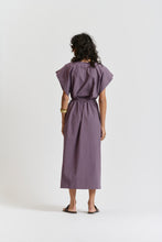 Le Kaftan Dress - WASHED AUBERGINE