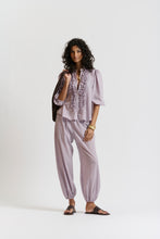 Le Washed Voile Pant - LILAC