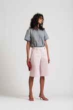 Le Neckerchief mini gingham shirt