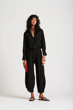 Le dot silk balloon pant - INK (x1 size one left)