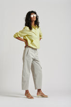 Le Anorak washed cotton shirt - LEMON