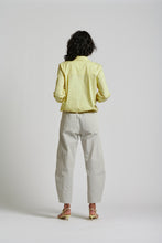 Le Anorak washed cotton shirt - LEMON