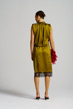 Le Cocktail Skirt - Olive (PRE-ORDER)