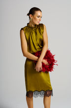 Le Cocktail Skirt - Olive (PRE-ORDER)