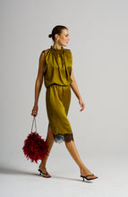 Le Cocktail Skirt - Olive (PRE-ORDER)
