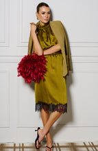 Le Cocktail Skirt - Olive (PRE-ORDER)