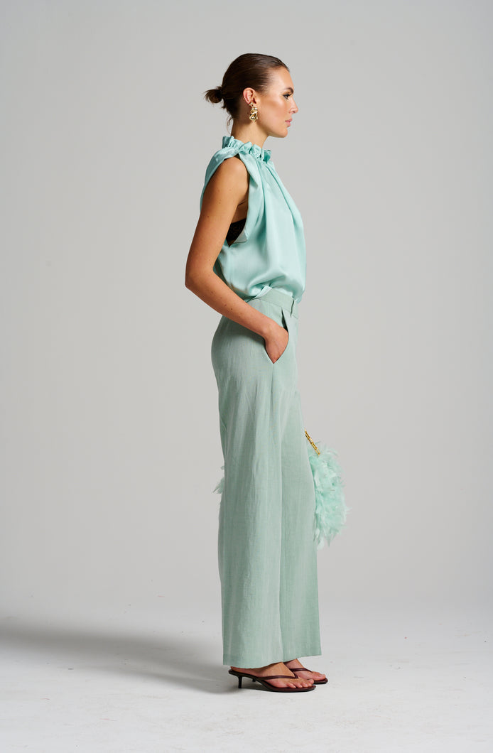Le Cocktail Lounge Pant - Mint (PRE-ORDER)