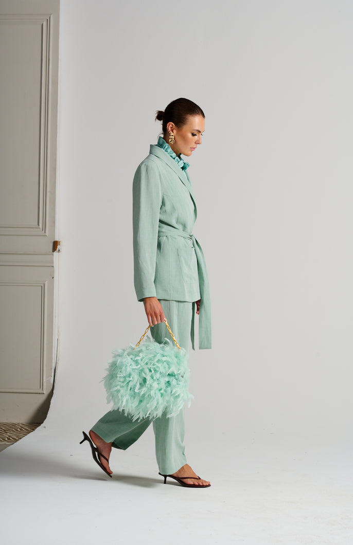 Le Cocktail Lounge Jacket - Mint (PRE-ORDER)