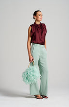 Le Cocktail Top - Burgundy