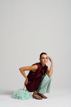 Le Cocktail Top - Burgundy