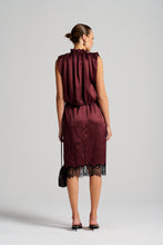 Le Cocktail Skirt - Burgundy (PRE-ORDER)