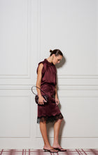Le Cocktail Skirt - Burgundy (PRE-ORDER)