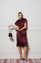Le Cocktail Skirt - Burgundy (PRE-ORDER)