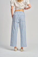 Le Bistrot Stripe Denim Pant - Japanese Denim