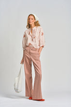 Le Tablecloth Frill Shirt - Rosa