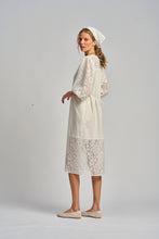 Le Filet Lace Dress - Off White *PRE-ORDER