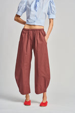 La Barista Paper Touch Cotton Pant - Cocoa