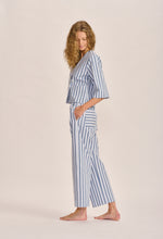 Le Bistrot Stripe Shirt Jacket - Japanese Denim