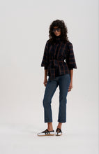 #Job Lot 29 - Storm Collar Trench Shirt in Check