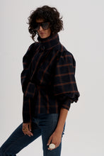 #Job Lot 29 - Storm Collar Trench Shirt in Check