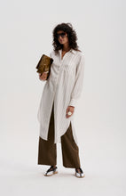 Le Silk Long Shirt Dress - Off White *pre-order closed