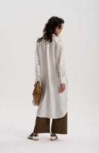 Le Silk Long Shirt Dress - Off White *pre-order closed