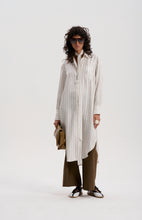 Le Silk Long Shirt Dress - Off White *pre-order closed