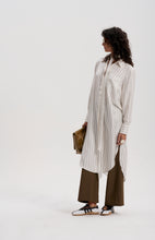 Le Silk Long Shirt Dress - Off White *pre-order closed