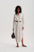 Le Silk Long Shirt Dress - Off White *pre-order closed