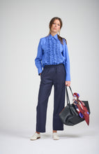 Le Frill Shirt - Cobalt
