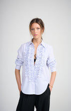 Le Frill Shirt - Pinstripe
