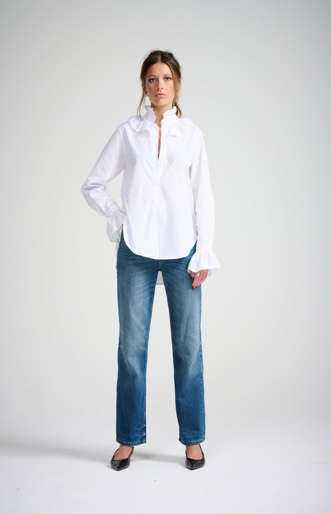 L'Atelier Shirt - White (size 0 only)
