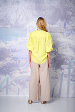 Vacanza Light Weight Linen Shirt - LIMONCELLO