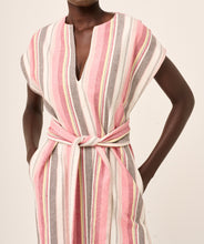 Beachcomber Stripe Kaftan (Short) *Fabric from France