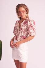 The Jetset Linen Viscose Shorts - WHITE *one size 0 and one size 2